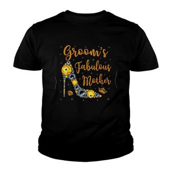 Groom's Fabulous Mother Diamond High Heels Version Youth T-shirt | Mazezy