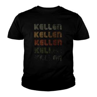 Grunge Vintage Style Name Kellen Gift Youth T-shirt - Thegiftio UK