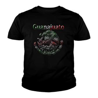 Guanajuato Mexican Flag S Guanajuato Sudaderas Youth T-shirt - Thegiftio UK
