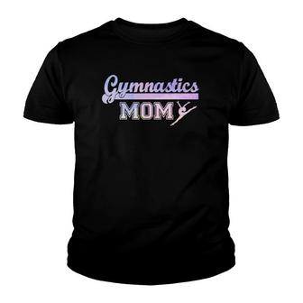 Gymnastics Mom Gymnast Mom Mother Youth T-shirt | Mazezy