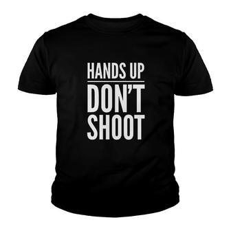 Hands Up Dont Shoot Youth T-shirt | Mazezy