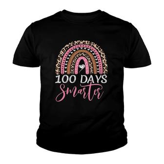 Happy 100Th Day Of School Smarter 100 Days Of School Youth T-shirt | Mazezy