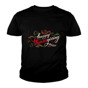 Happy Thanksgiving Thanksgiving Day Family V3 Youth T-shirt - Thegiftio UK
