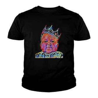Hasbulla Funny Crown Parody Youth T-shirt | Mazezy