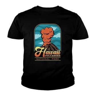Hawaii National Park Volcanoes National Park Youth T-shirt | Mazezy