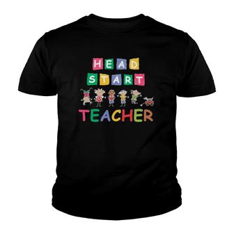 Head Start Teacher S Funny Teachers Students Gifts Idea Youth T-shirt | Mazezy UK