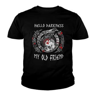 Hello Darkness My Old Friend Youth T-shirt | Mazezy