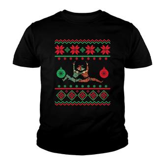 Hilarious Holiday Ugly Christmas Youth T-shirt | Mazezy