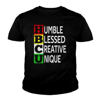 Historically Black College University Student Hbcu Made Afro Youth T-shirt | Mazezy