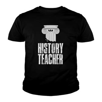 History Teacher Historian Lover Historic Youth T-shirt | Mazezy