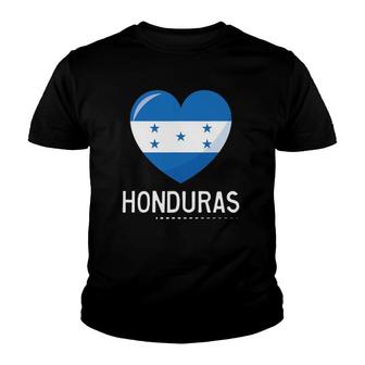 Honduras Flag Catracho Honduran Hondurian Catracha Patriot Youth T-shirt - Thegiftio UK