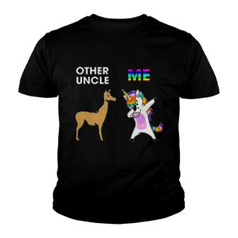 Horse And Unicorn Other Uncle Me Youth T-shirt | Mazezy