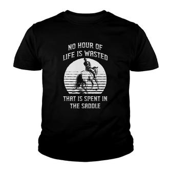Horse Sayings Horse Horses Rider Horse Equestrianism Youth T-shirt | Mazezy
