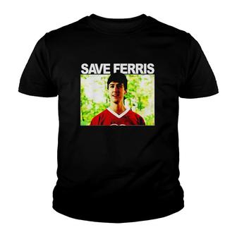 Hot Save Ferris Portrait Gift Youth T-shirt | Mazezy