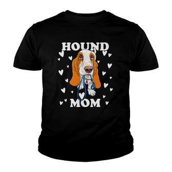 Hound Mom Mummy Mama Mum Mommy Mother's Day Mother Youth T-shirt | Mazezy