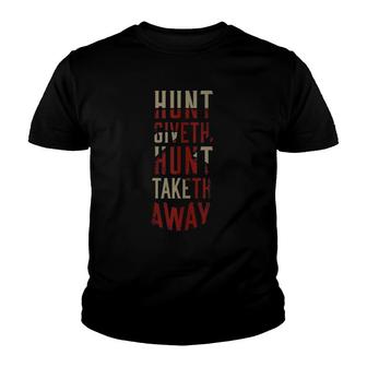 Hunt Showdown 3Rd Anniversary Black Youth T-shirt | Mazezy
