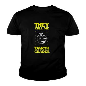 I Am Darth Grader Sci-fi Space Youth T-shirt | Mazezy