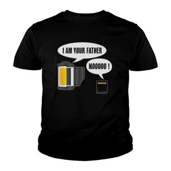 I Am Your Father Funny Photographer Digital Sd Card Youth T-shirt