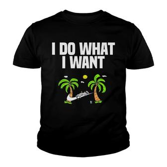 I Do What I Want Cat Lover Gifts For Women And Men Funny Youth T-shirt | Mazezy