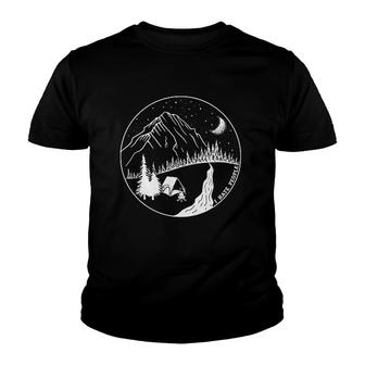 I Hate People Camping Funny Youth T-shirt | Mazezy