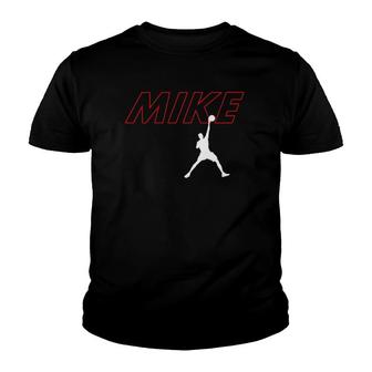 I Like Mike Or Slam Dunk King Mike Basketball Player Youth T-shirt | Mazezy