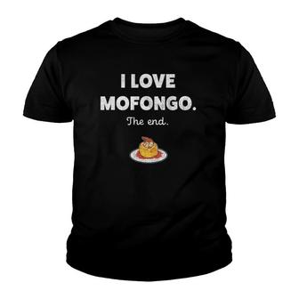 I Love Mofongo Puerto Rican Plantain Food Youth T-shirt - Thegiftio UK