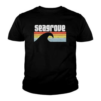I Love Seagrove Beach Florida Fl Atlantic Ocean Wave Youth T-shirt | Mazezy