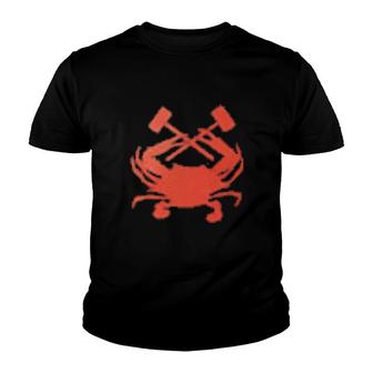 I Rescue Crabs From The Bay And Beer From Cans Youth T-shirt | Mazezy