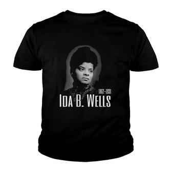 Ida B Wells Light Activist Gift Youth T-shirt | Mazezy