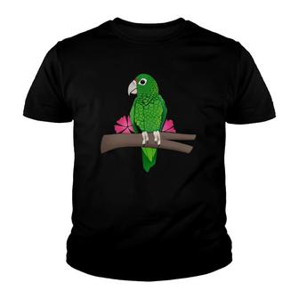 Iguaca The Puerto Rican Parrot Youth T-shirt | Mazezy CA