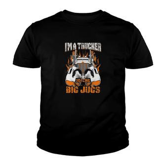 Im A Trucker Youth T-shirt | Mazezy