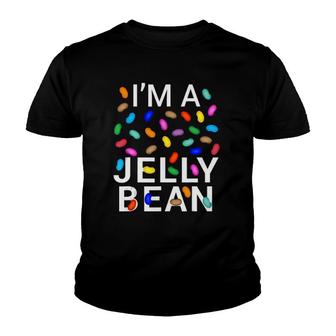 I'm Jelly Bean Halloween Candy Costume Youth T-shirt | Mazezy