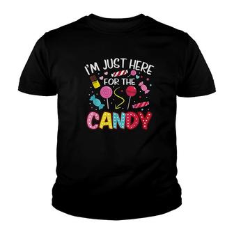 Im Just Here For The Candy V2 Youth T-shirt - Thegiftio UK