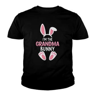 I'm The Grandma Bunny Easter Family Matching Outfit Youth T-shirt | Mazezy