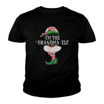 Im The Grandma Elf Youth T-shirt - Thegiftio UK
