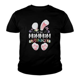 I'm The Mommom Bunny Cute Family Matching Easter Day Youth T-shirt | Mazezy