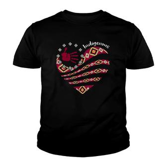 Indigenous Woman Native American Strong Youth T-shirt | Mazezy