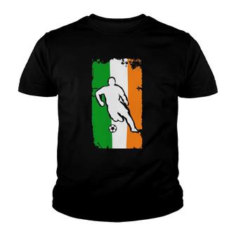 Ireland Soccer Jersey - Irish Flag Football Team Youth T-shirt | Mazezy