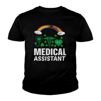 Irish Nurse St Patricks Day Love Medical Assistant Youth T-shirt | Mazezy
