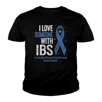 Irritable Bowel Syndrome I Love Someone With Ibs Retro Youth T-shirt | Mazezy DE