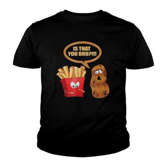Is That You Bro - Funny Potato Youth T-shirt | Mazezy