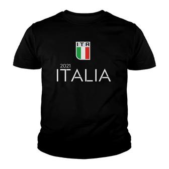 Italy Jersey Soccer 2021 Italian Italia Euro Gift Youth T-shirt - Thegiftio UK