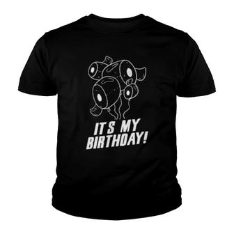 It's My Birthday Celebrate Birthdays Party Congratulations Youth T-shirt | Mazezy