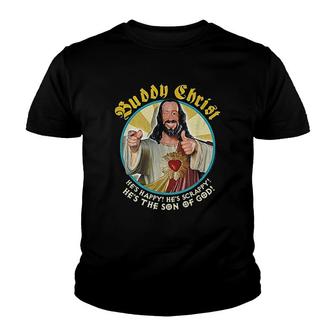 Jay And Silent Bob Buddy Christ Youth T-shirt | Mazezy