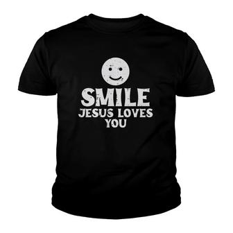 Jesus Loves Christ God Inspirational Christian Men Women Youth T-shirt | Mazezy UK