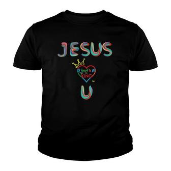 Jesus Loves U Youth T-shirt | Mazezy