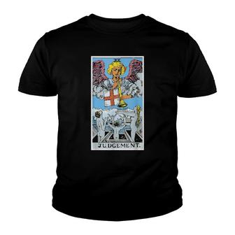 Judgement Tarot Card Occult Beliefs Divination Magic  Youth T-shirt