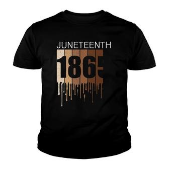 Juneteenth June 19Th 1865 African American Freedom Day Youth T-shirt | Mazezy