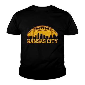 Kansas City Football V2 Youth T-shirt - Thegiftio UK