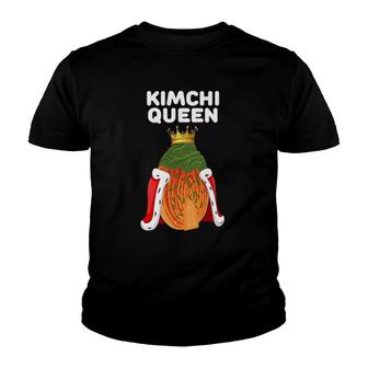 Kimchi Queen Womens Kimchi Lover Korean Kimchi Youth T-shirt | Mazezy